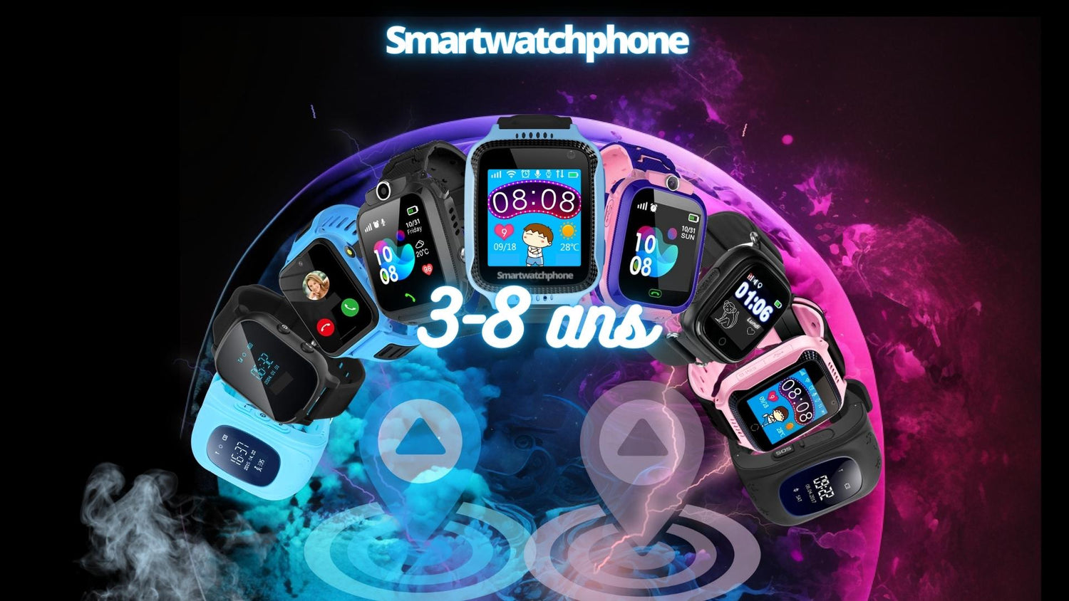 montres enfant 3-8 ans