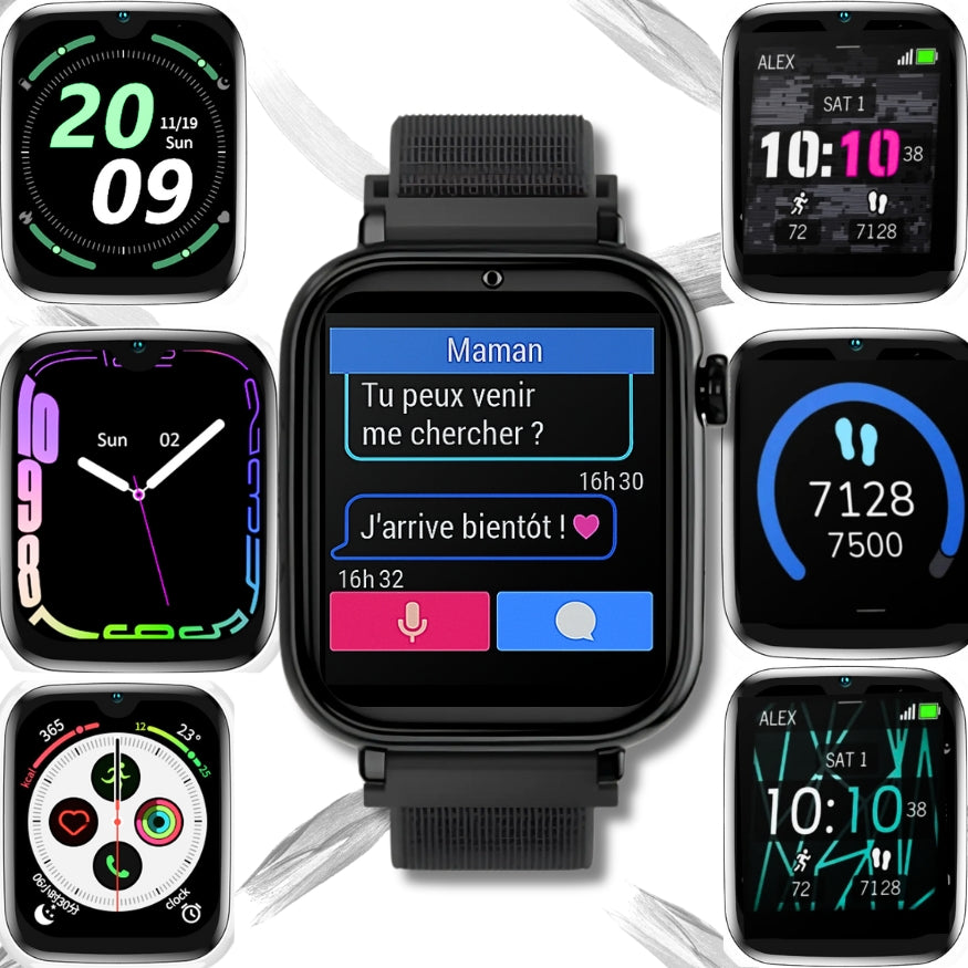 Montre Connectée Enfant GPS C91 4G Wifi