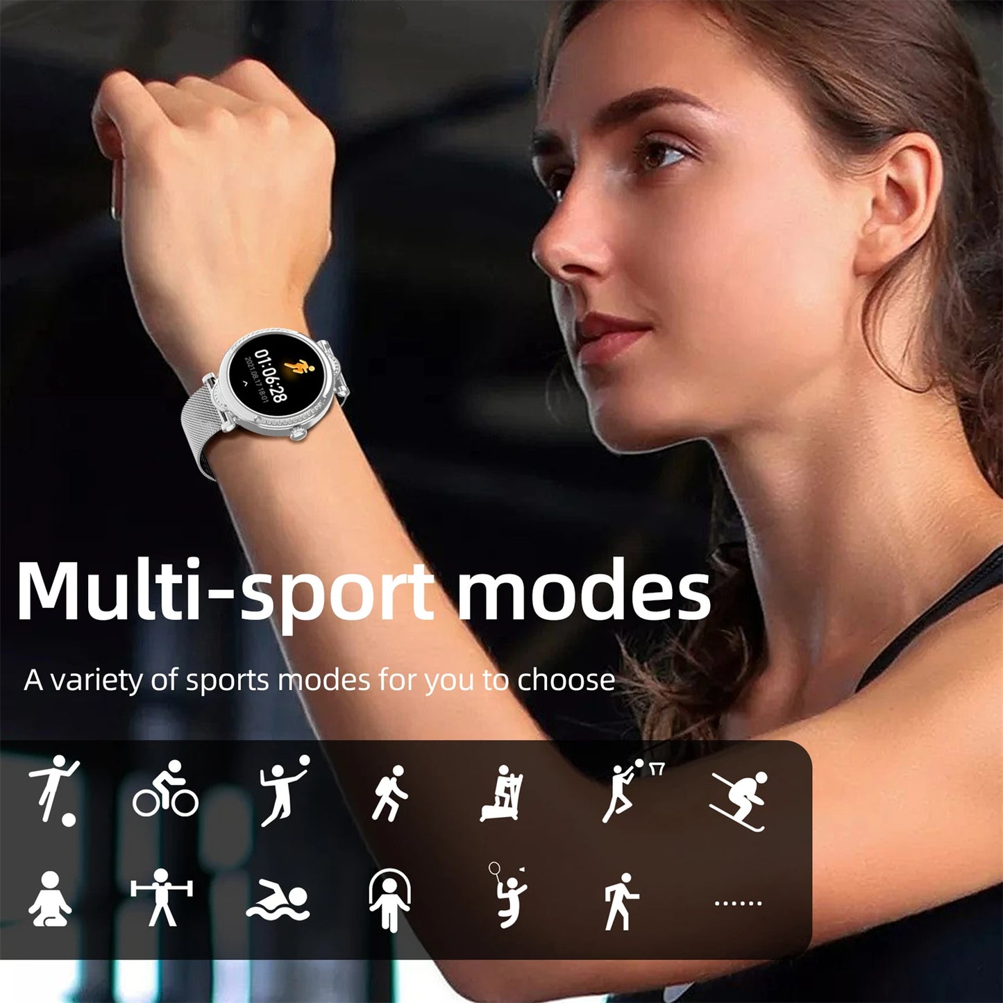 Montre Connectée Femme Fashion