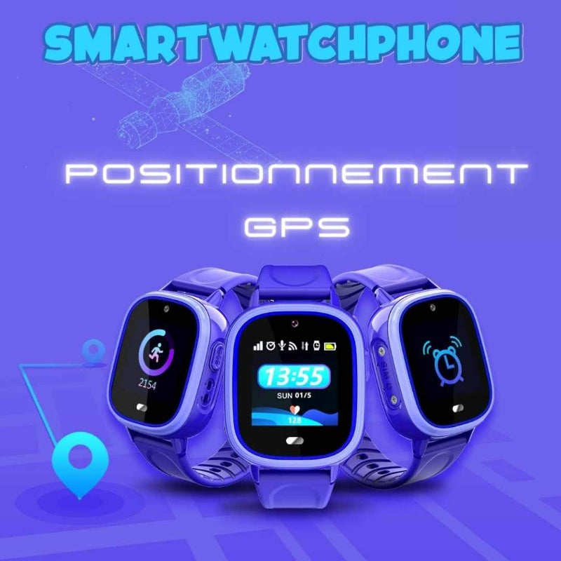 Montre Connectée Enfant GPS T81 Wifi Anti perte