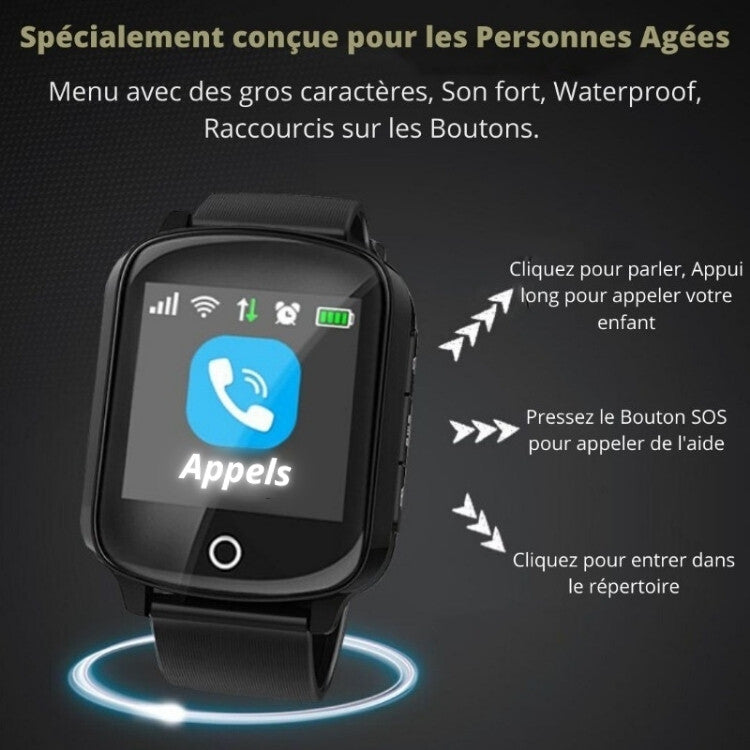 montre senior appel téléphone s200