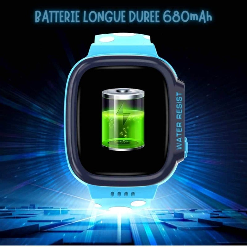 montre connectée enfant batterie longue durée