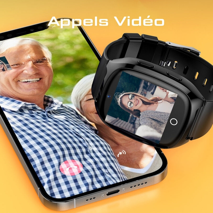 Montre Connectée Senior S300 4G GPS Anti chute