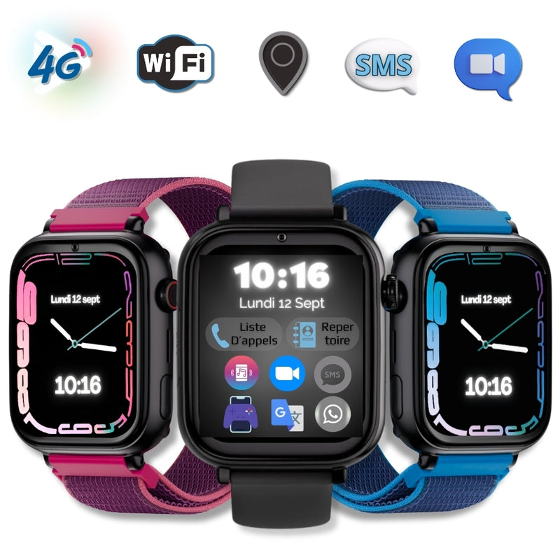 Montre Connectée Enfant GPS C91 4G Wifi