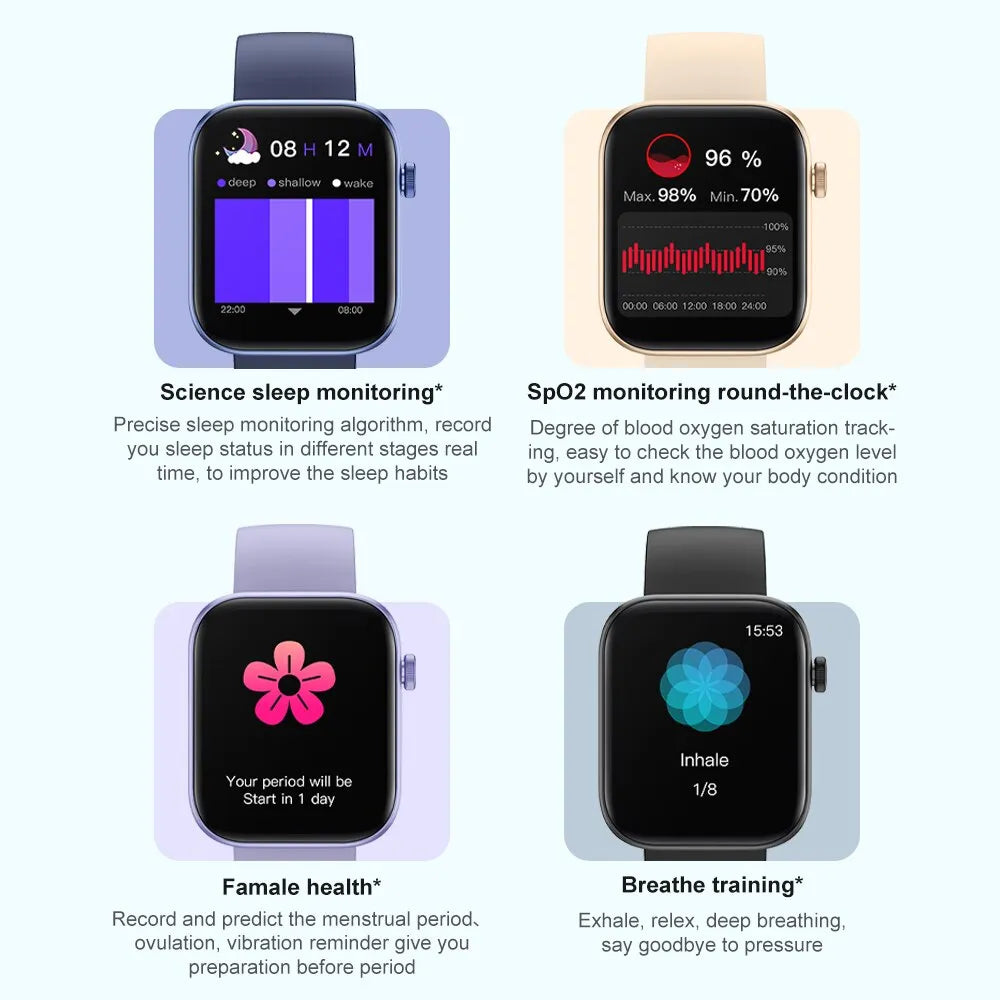 Montre Connectée Femme Case W71