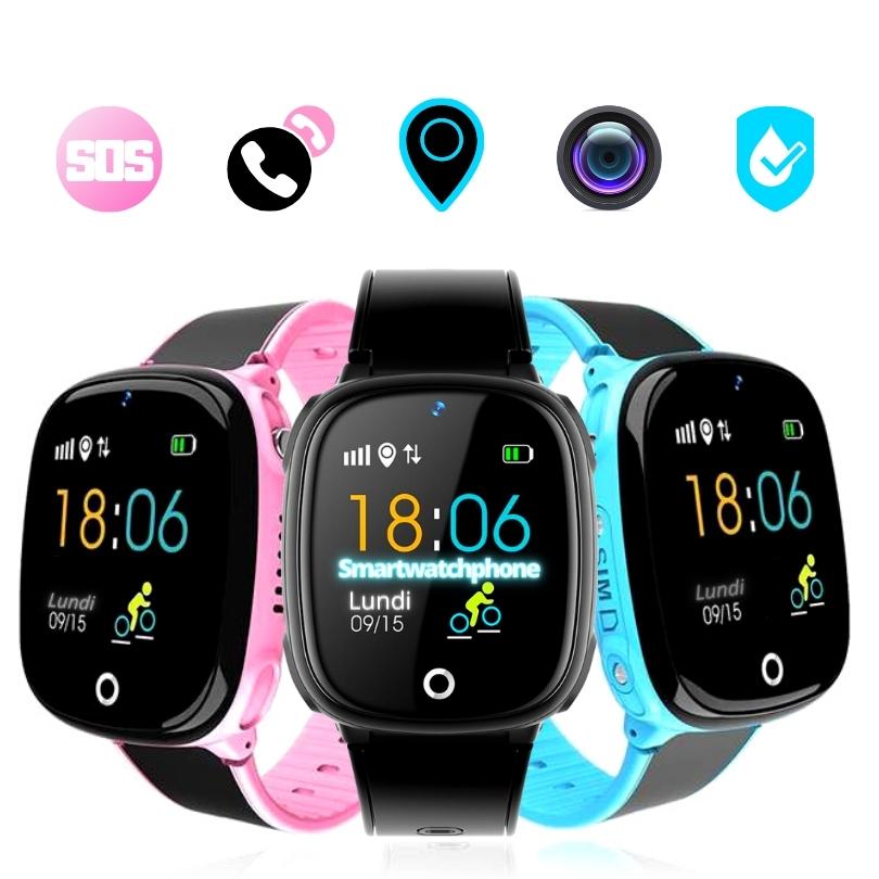 Montre connectée enfant top gps c76 waterproof