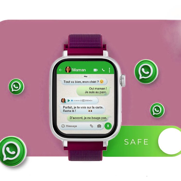 Montre Connectée Enfant GPS C91 4G Wifi