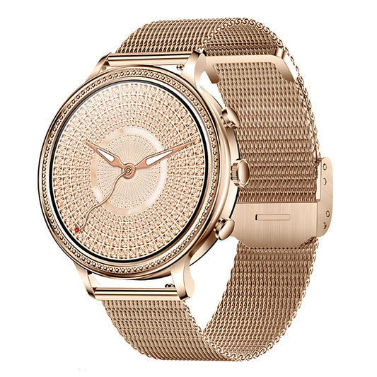 Montre Connectée Femme Dorée