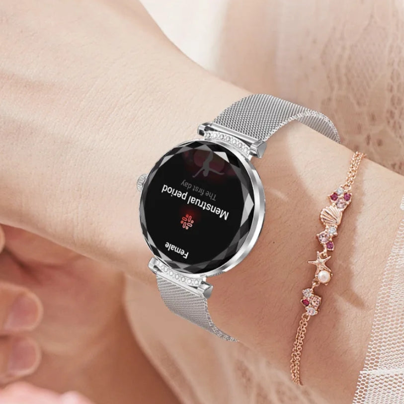 Montre Connectée Femme Fashion Metal W100