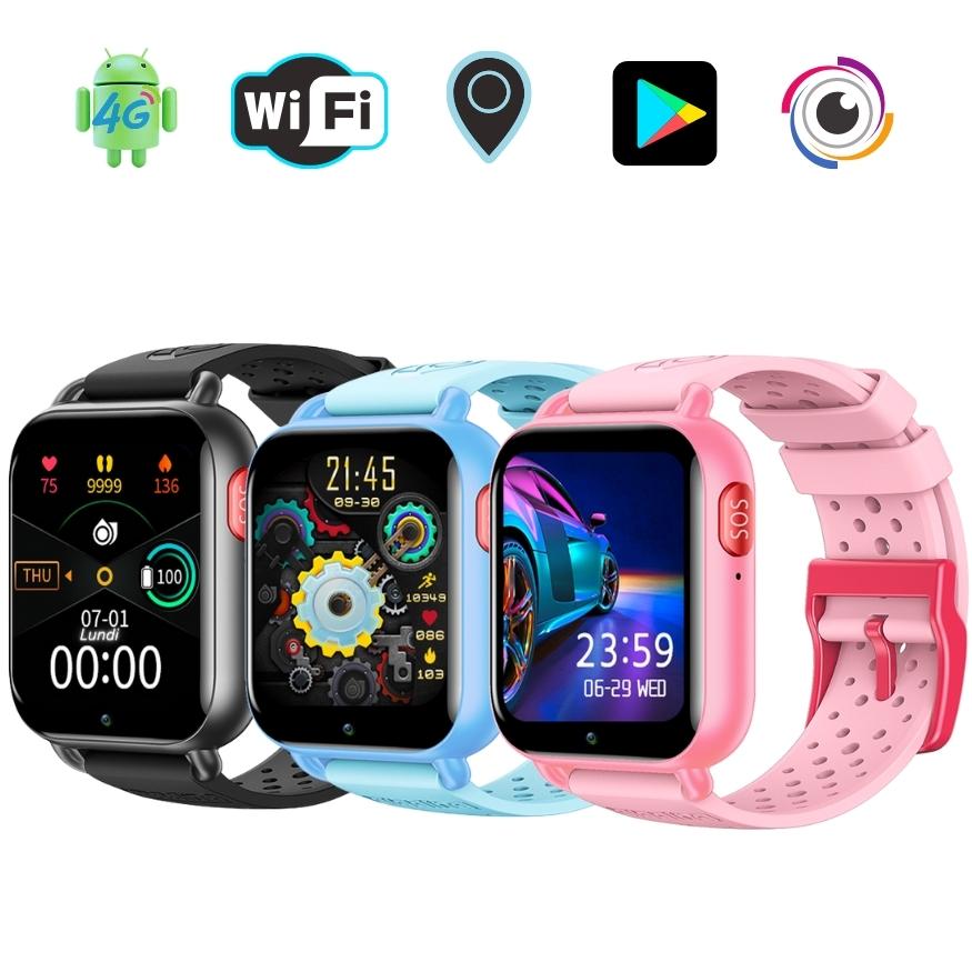 Montre Connectée Ado Android C98 4G GPS Smartwatchphone 