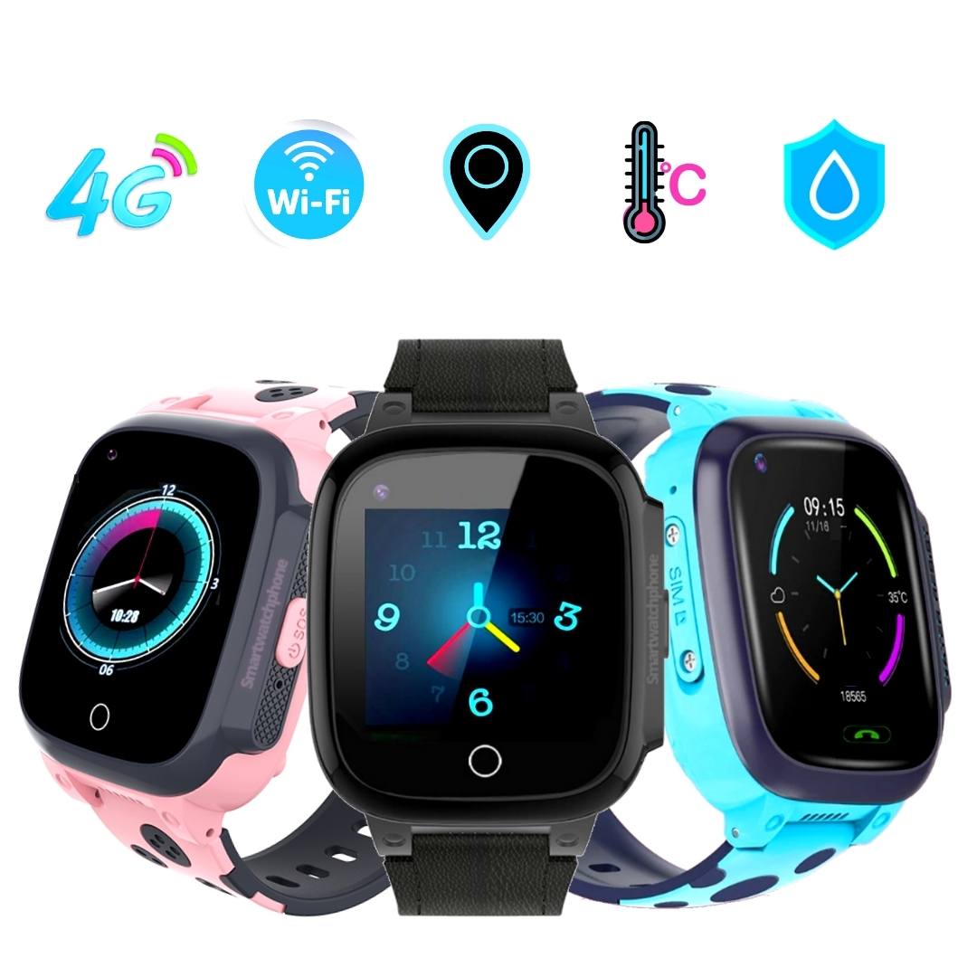 BAUISAN Montre Connectée Enfant - Smartwatch Téléphone