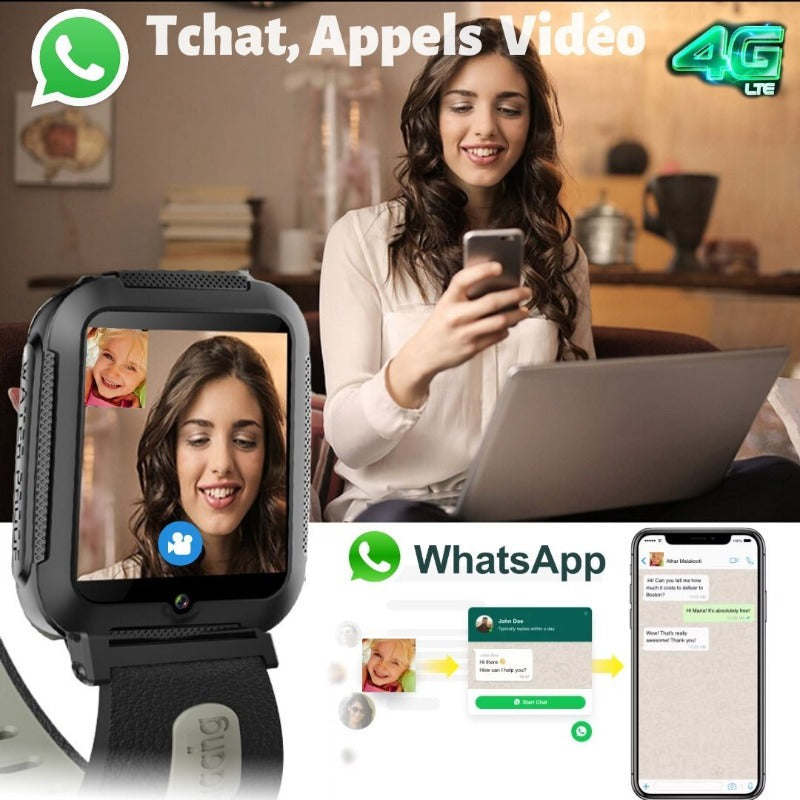montre connectée enfant ados whatsapp