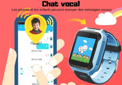Montre Connectée Enfant GPS C52 Caméra