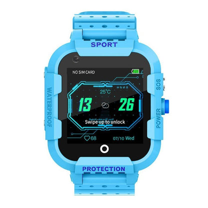 montre connectée enfant c89 robot bleu