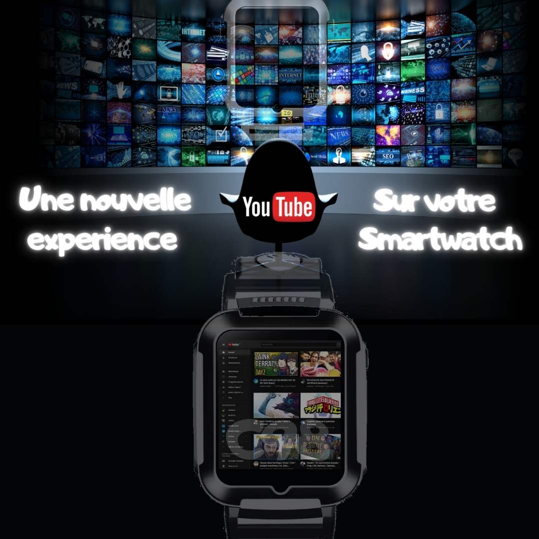 you tube montre connectée smartwatch enfant android