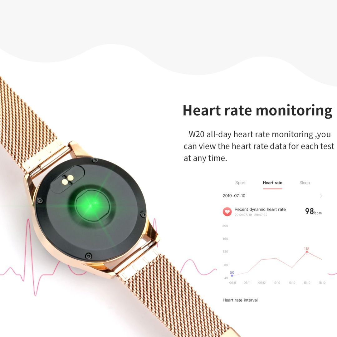 Montre Connectée Femme Papillon W20