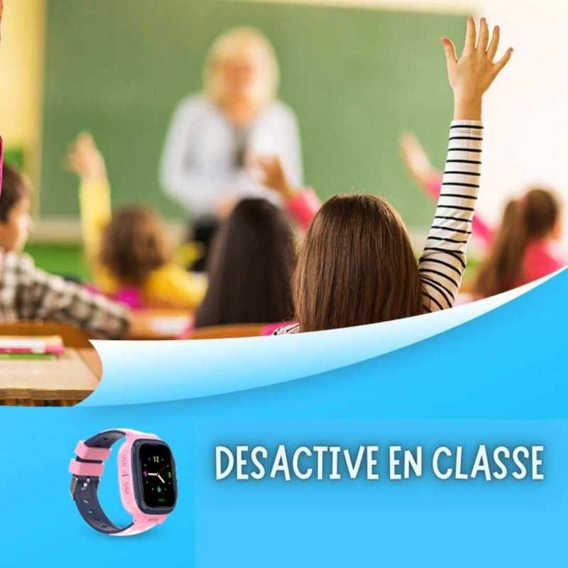 montre connectée enfant classe