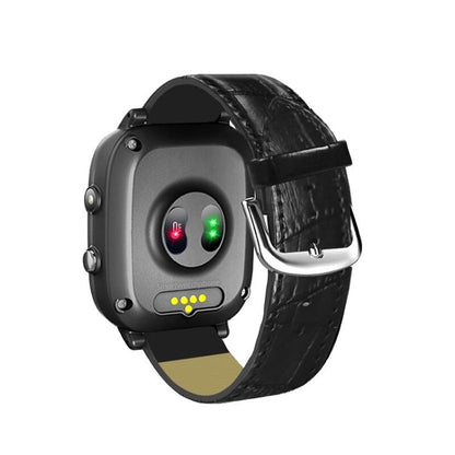 montre connectee senior cuir