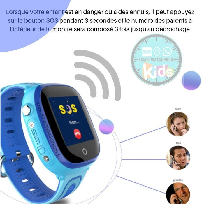 Montre Connectée Enfant GPS T81