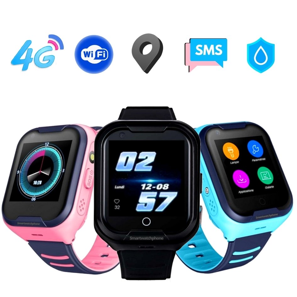 Montre Connectée Enfant GPS C90 4G Wifi 🤍